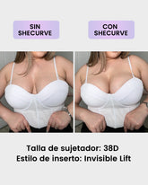 Insertos Invisibles de Levantamiento Adhesivos Doble Cara (2 Pares)